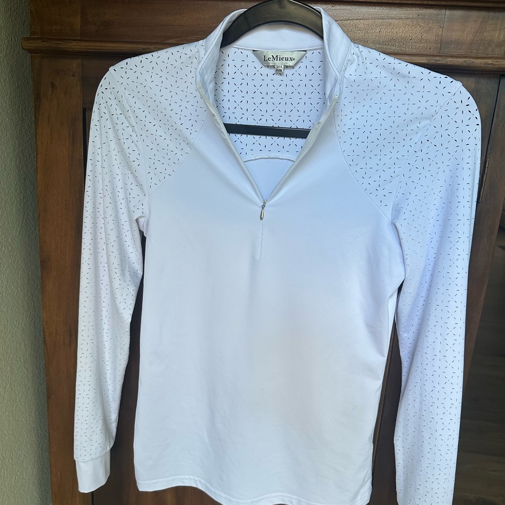 LeMieux Olivia Long Sleeve Show Shirt XS